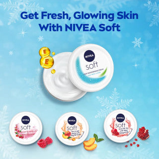 Nivea Soft Light Moisturizing Cream with Vit-E & Jojoba Oil for 24Hr Moisturization 300ml