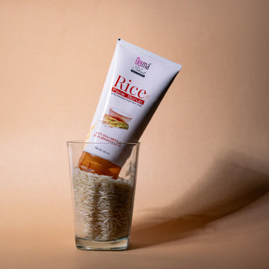 Derma Shine Rice Face Scrub