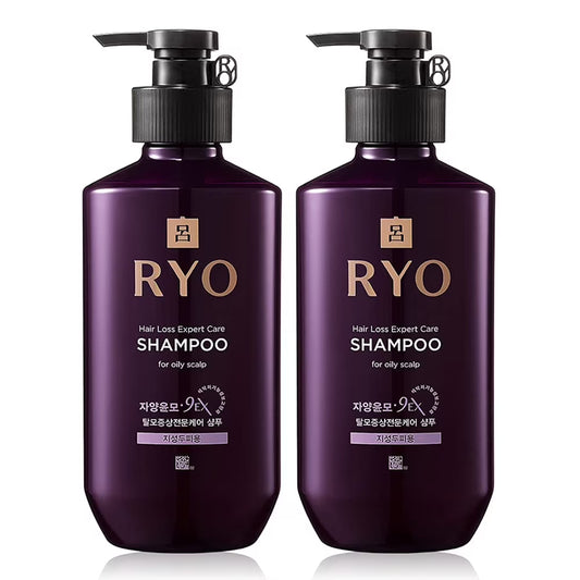Ryo Anti Hair Loss Expert Care Shampoo 2-Pack, 13.52 fl.oz 400ml
